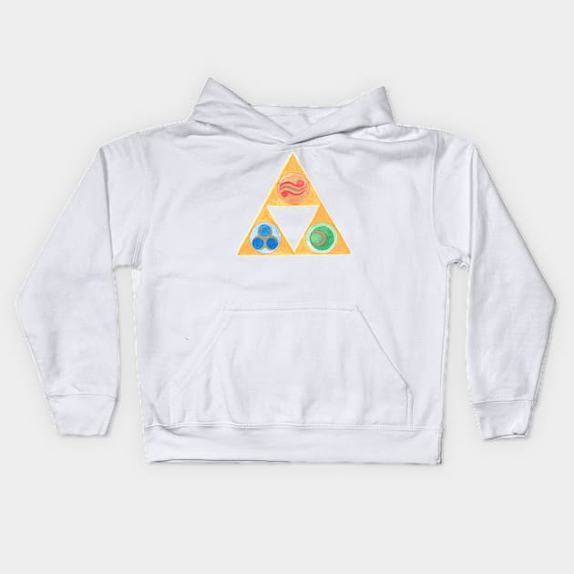 Triforce Kids Hoodie by Envorenn